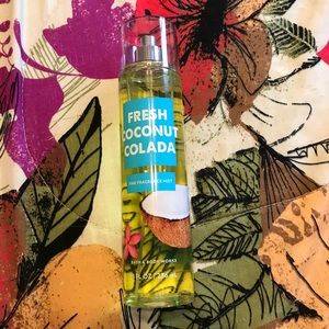 Bath and Body Works  most fresh coconut colada